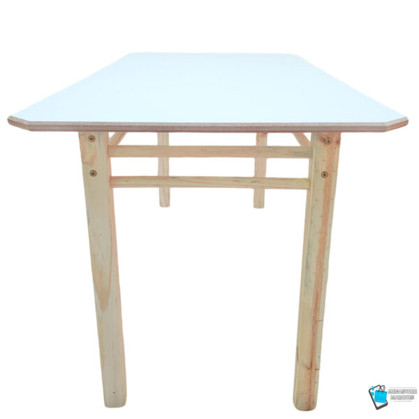 07 MESA RETANGULAR INFANTIL DE MADEIRA RESISTENTE MEGASTORE MARQUES 04